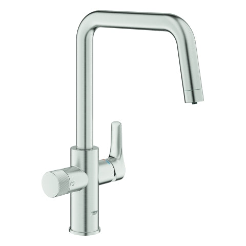 Grohe - SPT-Batterie GROHE Blue Pure Eurosmart 30583 U-Auslauf supersteel