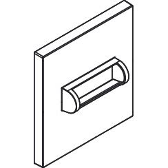 Hansgrohe - Rosette KB RAINFINITY 3.0 mattweiss