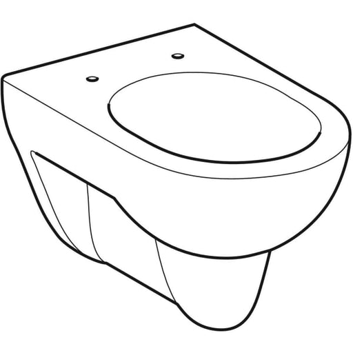 Geberit Vertriebs - Wand-Tiefspül-WC RENOVA NR.1 203040 pergamon 4,5/6 l