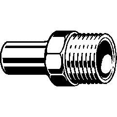 Viega - Einsteckstück TEMPONOX 1711.1 22mm x 3/4AG Stahl nichtrostend