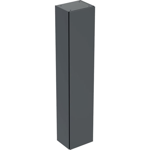 Geberit Vertriebs - ONE Hochschrank mit 1 Tür 36x180x29,1cm, schwarz matt