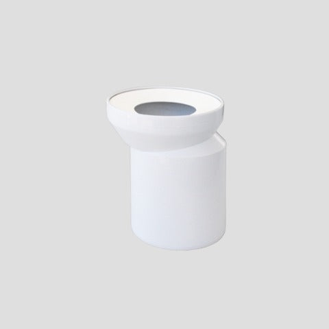 Sanitärtechnik Eisenberg - Sanit�rtechnik Eisenberg WC-Anschluss-Stutzen weiß DN 100x155mm, exzentrisch