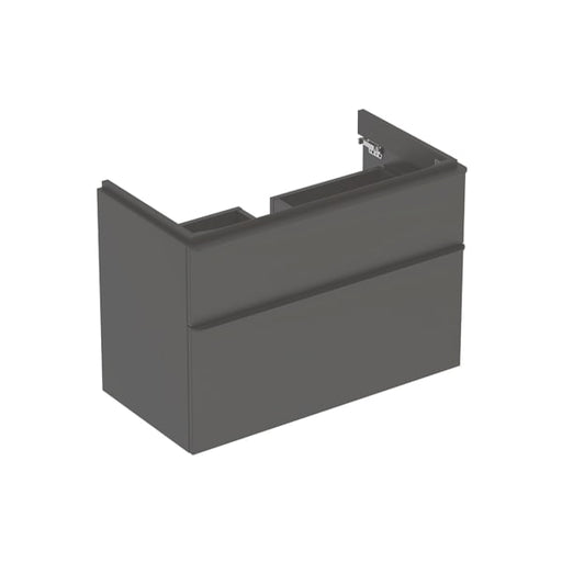 Geberit Vertriebs - Smyle Square US für WT, m. 2 Schubl. 88,4x61,7x47cm, lava