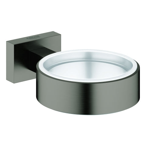 Grohe - Halter ESSENTIALS Cube 40508_1 hard graphite gebürstet