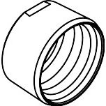 Hansgrohe - Schlauchmutter Magnet AZB