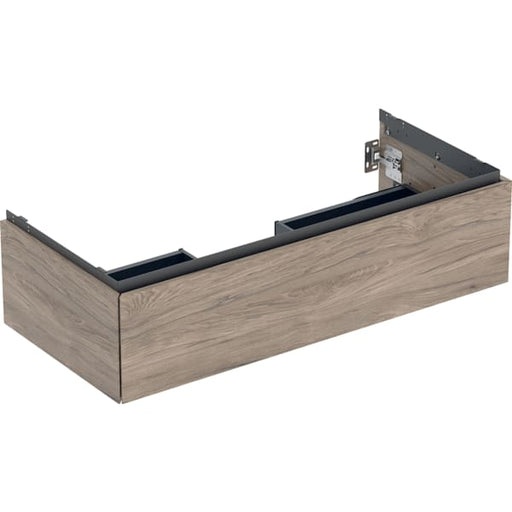 Geberit Vertriebs - ONE Unterschrank für WT/-Platte 1 Schubl., 103,6x26,6x47cm,Nussb.hickory