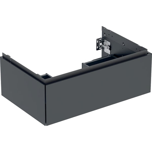 Geberit Vertriebs - ONE Unterschrank für WT/-Platte 1 Schubl., 74x26,6x47cm, schwarz matt