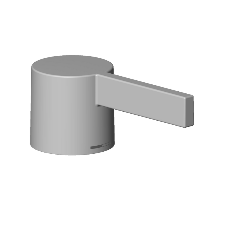Dornbracht - Griff Ersatzteile 092067003 47,5 x 46 x 117 mm platin matt