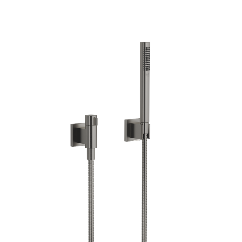 Dornbracht - Schlauchbrausegarn. SYMETRICS 27809985 Dark Platinum gebürstet