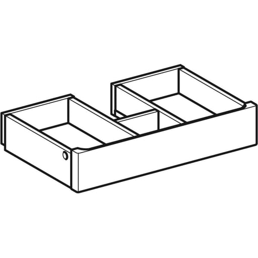Geberit Vertriebs - Schublade, Eiche , RENOVA Nr.1 Plan WT-US, Modell 869753