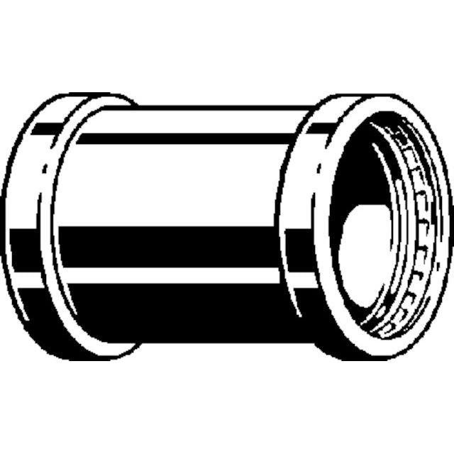 Viega - Schiebemuffe PRESTABO 1115.5XL 64,0mm Stahl verzinkt