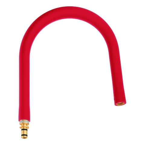 Grohe - Schlauchauslauf 30321 für ESSENCE Küchenarmatur mit Profibrause rot