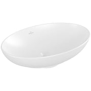 VILLEROY & BOCH - Aufsatzwaschbecken Loop&Friends 560x 380mm ov m. ÜL. Stone White CeramicPlus