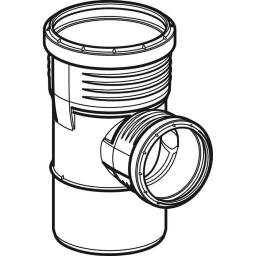 Geberit Vertriebs - Silent-PP Abzweig 87,5Gr d75/50 390348141