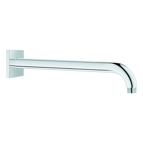 Grohe - Brausearm modern RAINSHOWER 27488 eckige Rosette Ausladung 286mm chrom