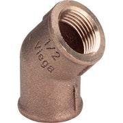 Viega - Bogen 45 Grad 3120 1 IG Rotguss