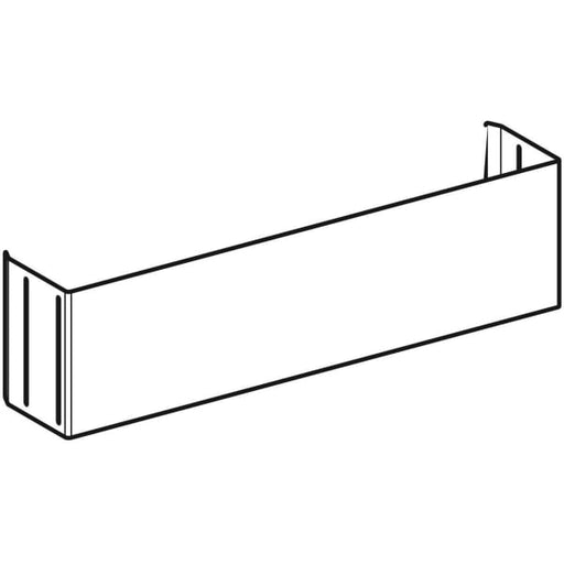 Geberit Vertriebs - Sockelblende Edelstahl, für Monolith Sanitärmodule für WCs