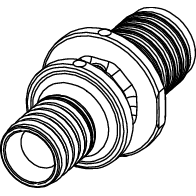 TECE SE - TECEflex Kst.-Kupplung 20 x 16mm, red. # 736503