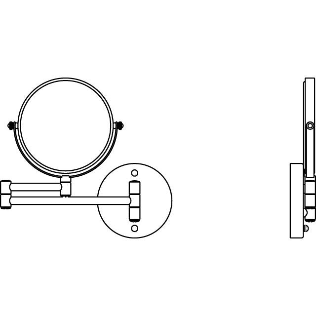 Ideal Standard - Kosmetikspiegel IOM Chrom