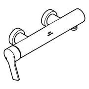Grohe - EH-Brausebatt. Allure 32846_1 Wandmontage cool sunrise gebürstet