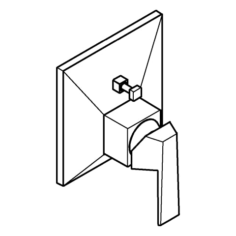 Grohe - EH-Wannenbatterie Allure Brilliant 24279 FMS für 35604 chrom