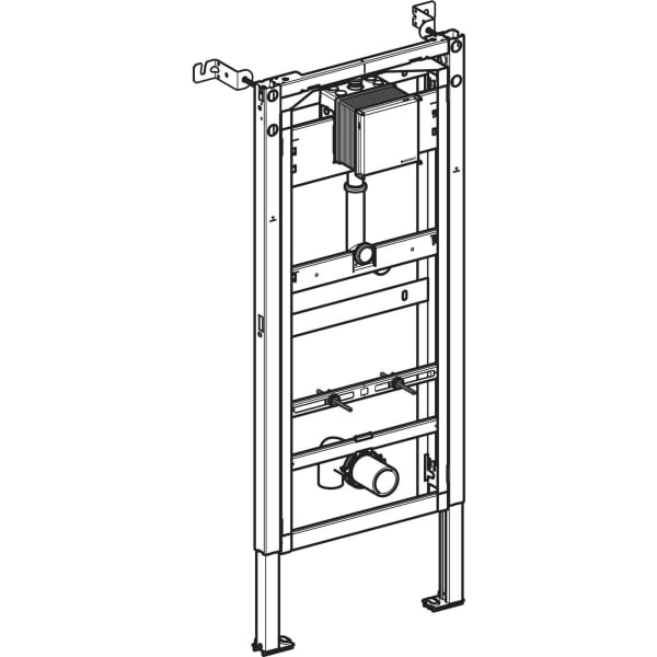 Geberit Vertriebs - DuofixBasic Element f. Urinal, 130 cm universell, für Basic Urinal-Strg