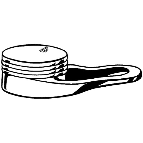 Grohe - Hebel 46129 95mm für Europlus alt chrom