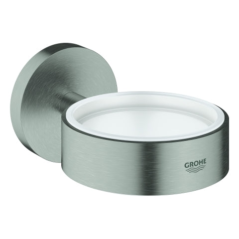 Grohe - Halter ESSENTIALS 40369 für Becher Seifenschale / Seifenspender supersteel