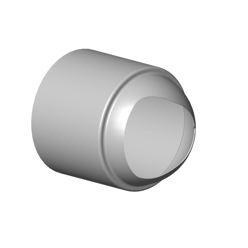 Dornbracht - Haube Ersatzteile 091102287 D.45x47,5mm platin gebürstet