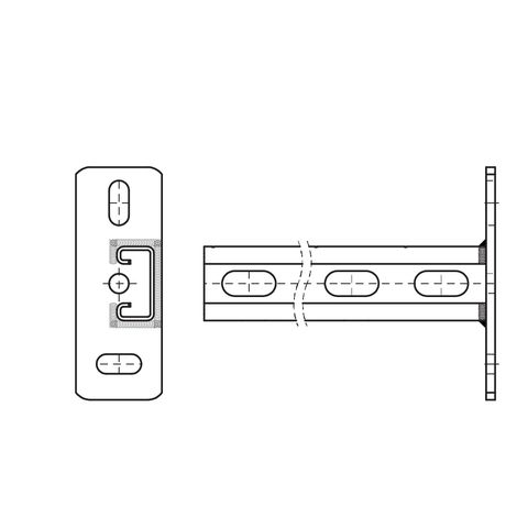 Walraven - Wandkonsole RapidStrut 41x21 BUP L: 600 mm vertikal