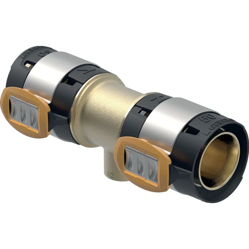 Geberit Vertriebs - FlowFit T-Stück mit Innengewinde Rg+ d63-Rp1/2-63