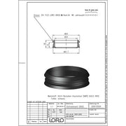 Lorowerk - LORO-X-Dichtelement 00911. DN 50, für LORO-X-Rohr