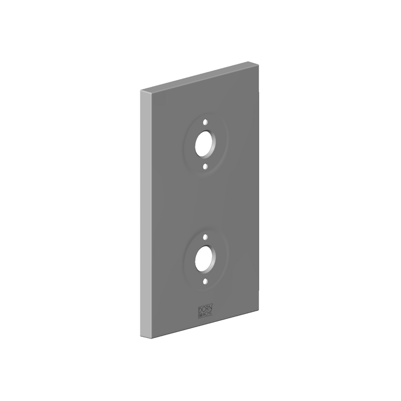 Dornbracht - Rosette ERSATZTEILE 091102234 90x 150x9mm Dark Platinum gebürstet