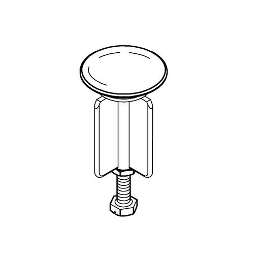 Grohe - Stopfen 07182 für Ablaufgarnitur 1 1/4 supersteel