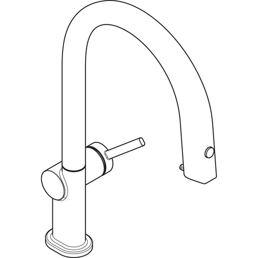 Hansgrohe - FilterSystem 210 Aqittura M91 Ausziehausl.1jet Starter Set chrom
