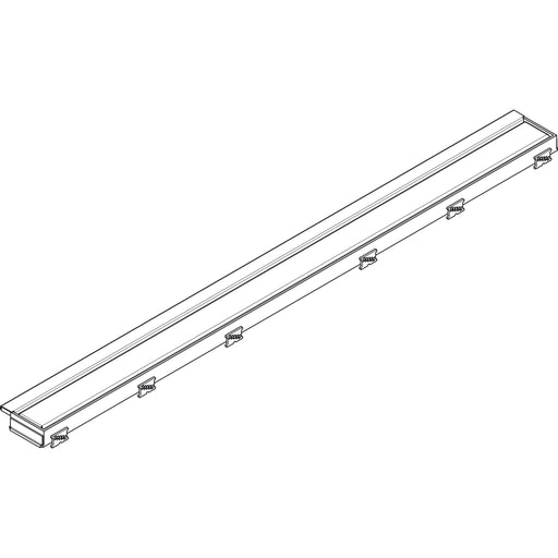 Hansgrohe - Duschrinne RAINDRAIN Match 1000 mm mit höhenverstellbaren Rahmen BST