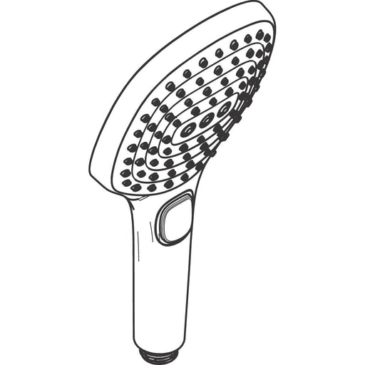 Hansgrohe - Handbrause RAINDANCE Select E 120 EcoSmart 26521400 weiss chrom