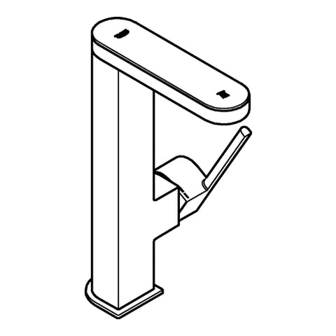 Grohe - EH-Waschtischbatterie PLUS 23959 L-Size mit digitalem Display chrom