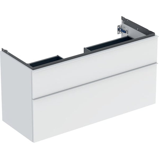 Geberit Vertriebs - iCon Unterschrank für WT, 2 Schubl. 118,4x61,5x47,6cm, weiß matt