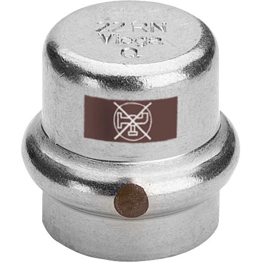 Viega - Kappe TEMPONOX 1756 54mm Stahl nichtrostend