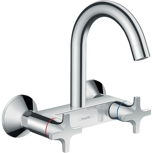 Hansgrohe - Zweigriff Spültischarmatur LOGIS CLASSIC chrom Highspout