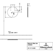 VILLEROY & BOCH - Spiegel More to See Lite A47865 650x650x31mm mit Beleuchtung