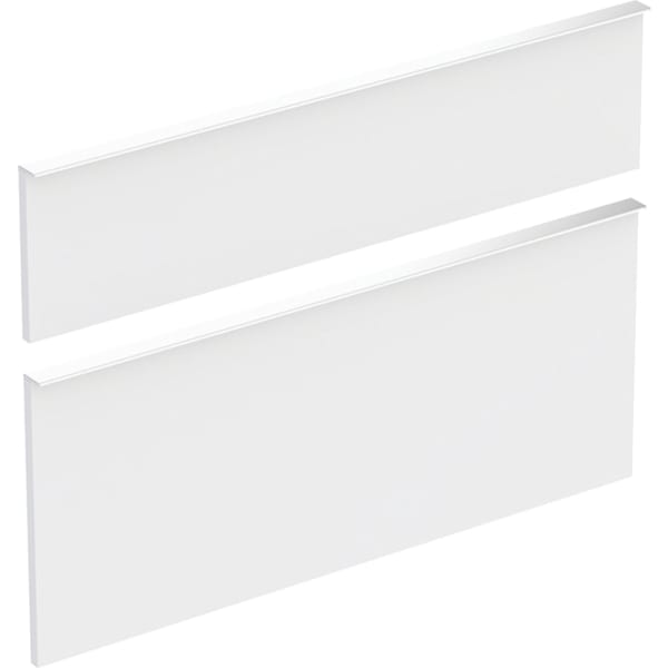 Geberit Vertriebs - Schubladenfront weiß, 2 Stück zu ICON WTU 840390