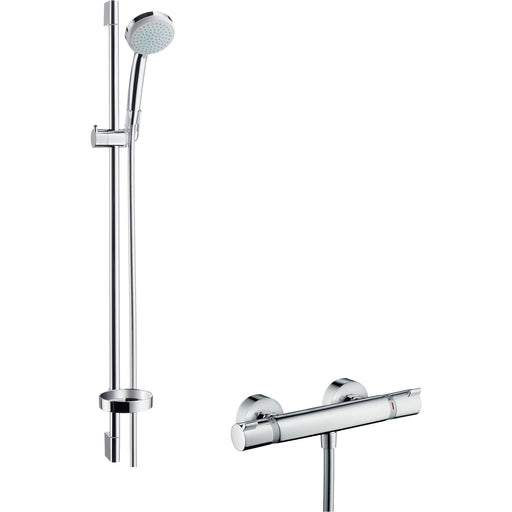 Hansgrohe - Brausenkombi Croma 100 Vario/Ecostat Comfort und Unica'C 900mm