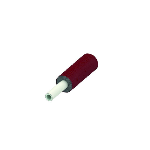 TECE SE - TECElogo Verbundrohr PE-RT/AL 20x2,25mm vorgedämmt RS 9, rot, (Rolle:75m) je m