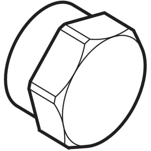 Geberit Vertriebs - PushFit Kappe (Ms) Rp3/4 für Ms Verteiler
