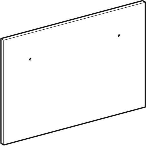 Geberit Vertriebs - Schubladenfront Eiche zu SILK WTU 816010