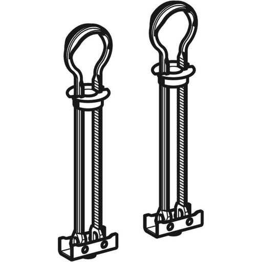 Geberit Vertriebs - Set Dübel für Adapterplatte zu BALENA 6000 AQUACLEAN 5000 / 5000plus (2 St.)