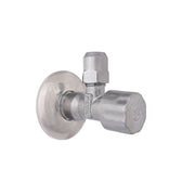 Schlösser Armaturen - Schl�sser Eckventil 7105 3/8x3/8x10mm m.LA m.Rosette, vchr
