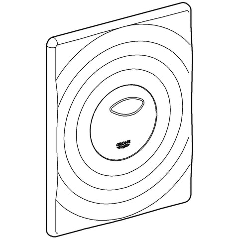 Grohe - WC-Betätigung SURF 42302 für f.AV1 2-Meng.o.Start/Stopp alt mattchr
